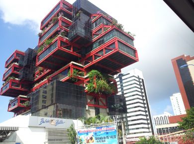 Structure Modern Architecture 3d Building Cubes
