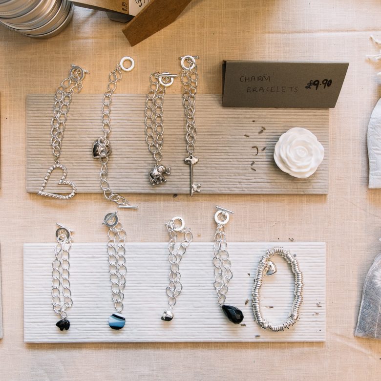 A variety of items on a table