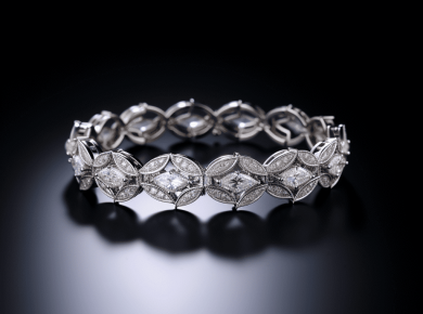 Natural Diamond Tennis Bracelet