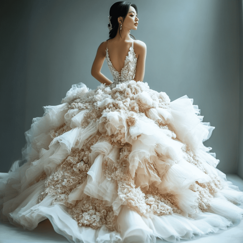 custom wedding dress